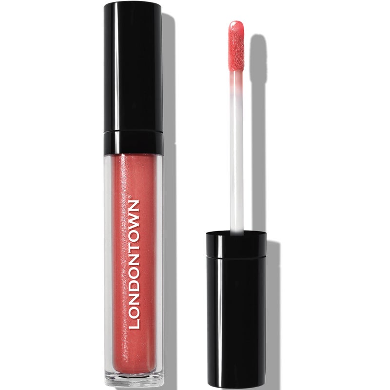 LONDONTOWN Dainty, Sun Kissed Coral, Plush Shine Lip Gloss Tube, Deep Hydrating High Shine Sheer Tint Non-Sticky Conditioning Balm - Image 1