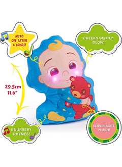 WOW! STUFF Wow! Pods Stuff Cocomelon Toys Jj Musical Sleep Soother Pre-School Learning Toy That Plays 6 Bedtime Songs Plus Night Light For Toddlers, Girls And Boys Ages 2, 3, 4 And 5 Blue  - Image 2