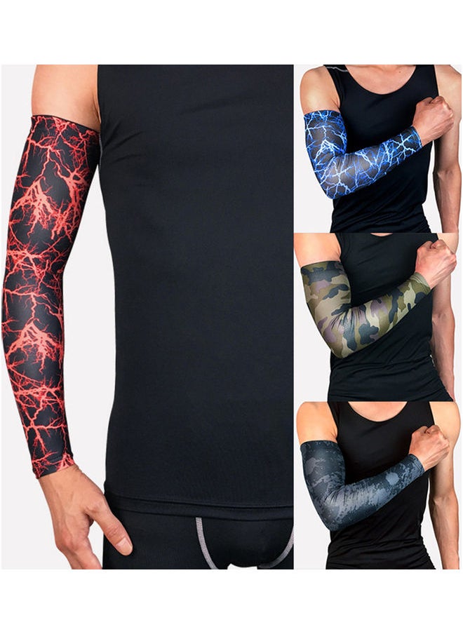 Generic - High-elastic Arm Sleeves Sun UV Protection Cover Protector Pads Elbow Support 20*10*20cm - Image 1