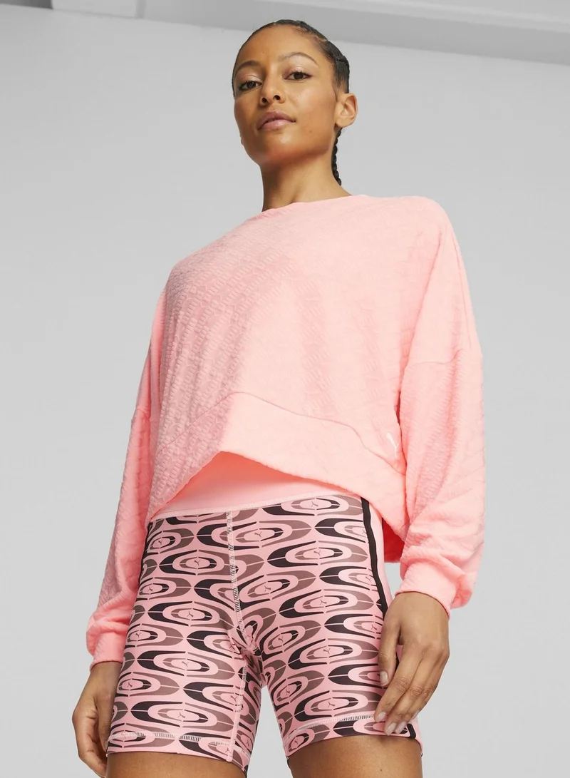 PUMA Fit Branded Fleece Sweatshirt