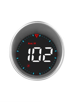 Generic شاشة عرض أمامية للسيارة HUD، شاشة عداد السرعة الرقمي، مسافة القيادة، زاوية البوصلة، إنذار السرعة الزائدة وإنذار القيادة عند التعب  - Image 2