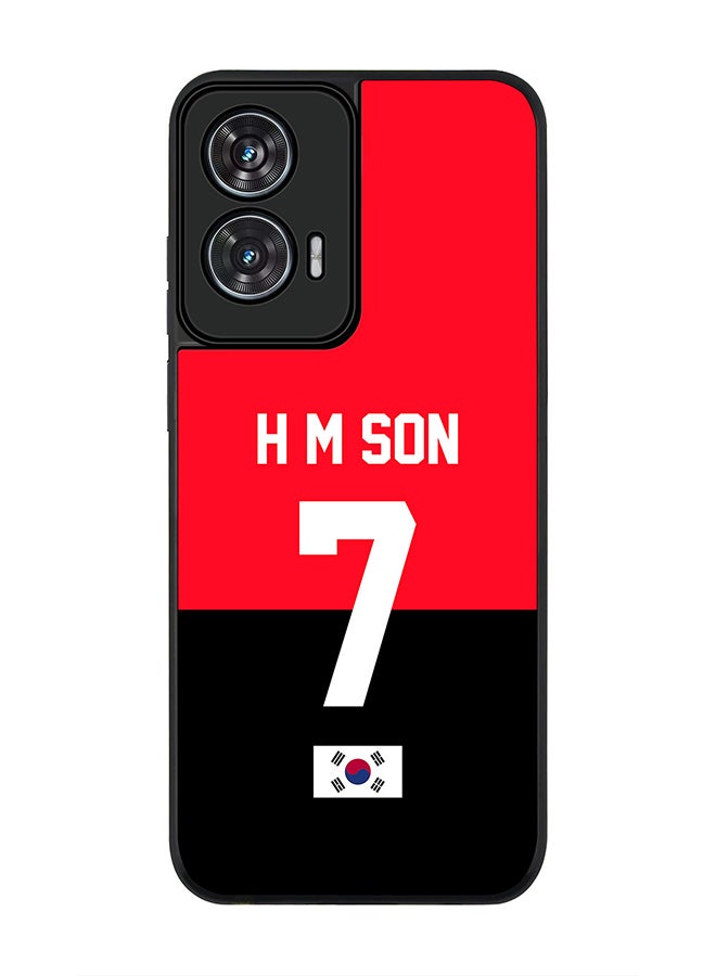 Stylizedd For Motorola Edge 50 Fusion 5G Case,Slim fit Camera Protection, Shockproof Thin Phone cover  - Football - South Korea - H M Son - Image 1