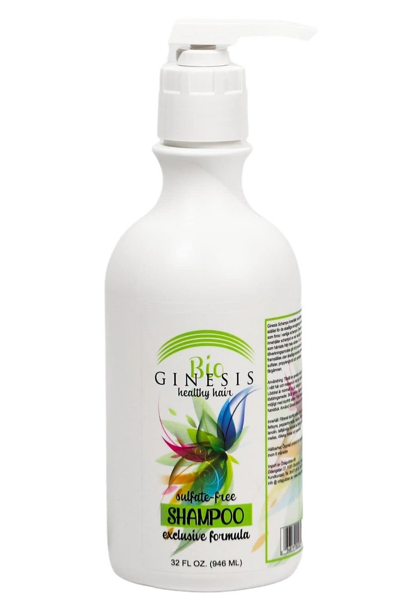 Ginesis Bio Healthy Hair Natural Shampoo (32-Ounce)