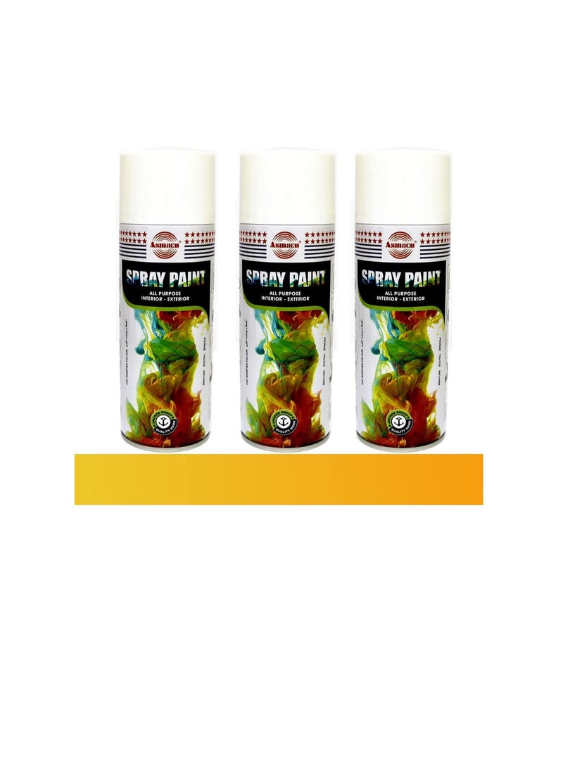 Asmaco Spray paint White color- 3 Spray - Image 3