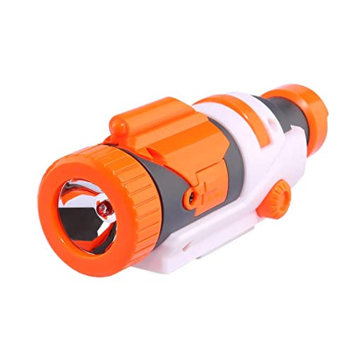 AngelReally Plastic Tactical Flashlight for Nerf Modify Toy Nerf Gun Modulus Regulator Toy Gun Modified Part Tactical Flashlight Blue Light - Image 1