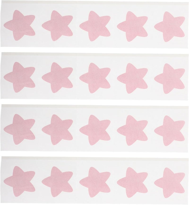 Creative Star Shaped Bandages 20pcs, Small Breathable Fingertip Bandage Patches with Flexible Fabric, Cute Cartoon Red First Aid Wraps and Sports - Image 1