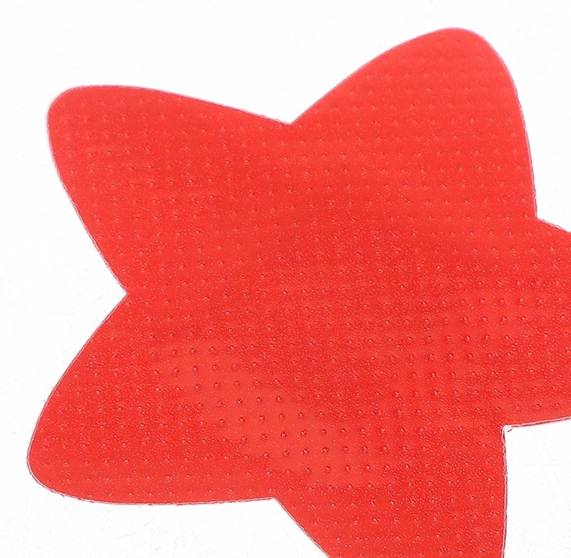 Creative Star Shaped Bandages 20pcs, Small Breathable Fingertip Bandage Patches with Flexible Fabric, Cute Cartoon Red First Aid Wraps and Sports - Image 3