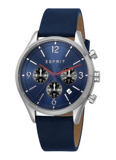 Esprit Stainless Steel Chronograph Men's Watch With Blue Leather Band ES1G210L0025 - pzsku/Z90D15F0ACDC449DB3E59Z/45/_/1720511984/fed124db-170f-4e57-87fe-1f1ea6863718