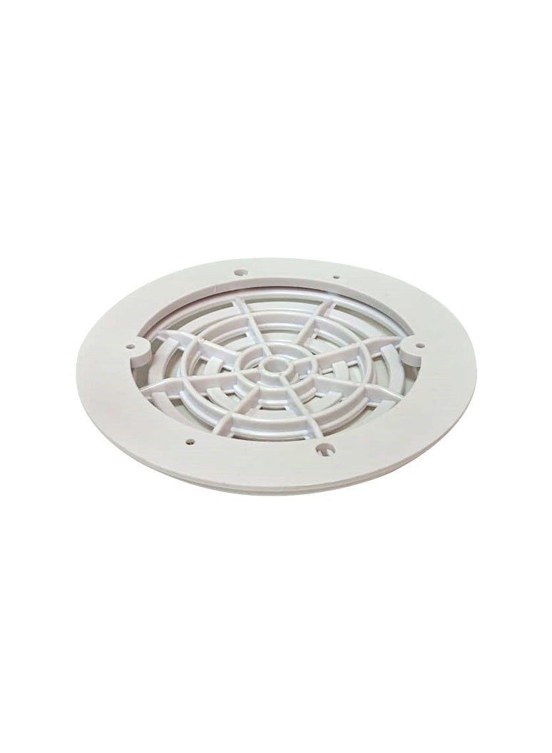 POOL MART 205mm Round ABS Swimming Pool Waterpark Durable Main Drain Cover Safety Grate - Image 3