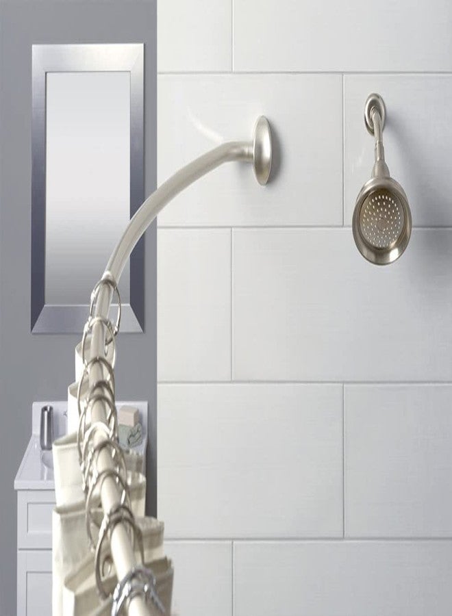 PROFLO PFMCSR800 Shower Curtain Rod - Chrome - Image 4