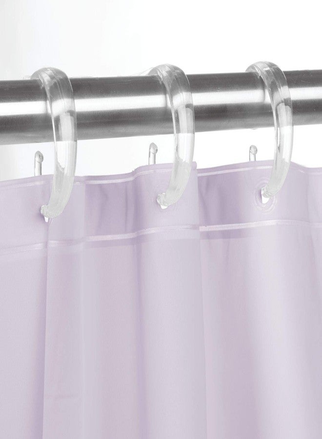 InterDesign iDesign Plastic Shower Curtain C Hooks, Set of 12 - 2.38" x 1.75" x 0.5", Clear - Image 4