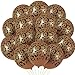 Gejoy 36 Pcs Cheetah Balloons Leopard Print Balloons 12 Inch Spots Latex Leopard Jungle Animal Decorations for Cheetah Zoo Theme Birthday Party Supplies Dark Brown - Image 2