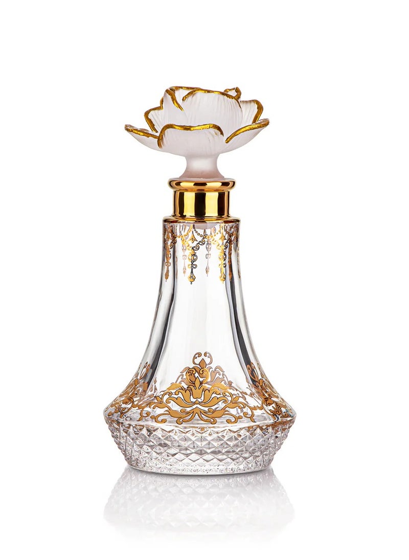 Damanhoor 12.5 Tola Glass Perfume Bottle  - Image 1