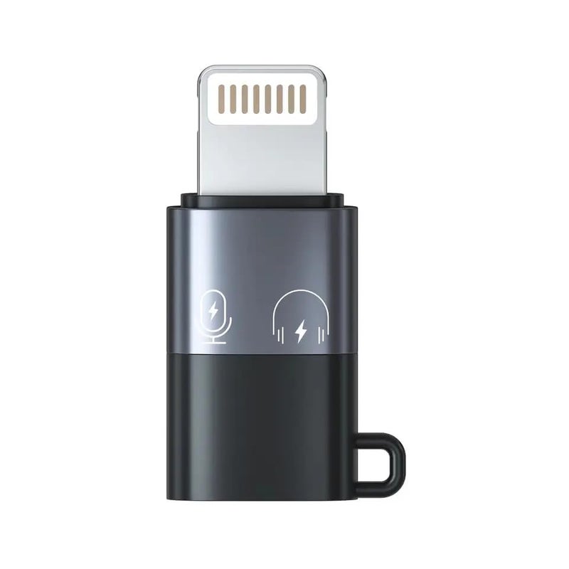 Cubonic Type C Female to Lightning Male Adapter OTG Connector Extender Convertor Compatible with All iOS Devices (iOS 13 or Above) & Type C Devices (only for Audio) - Image 1