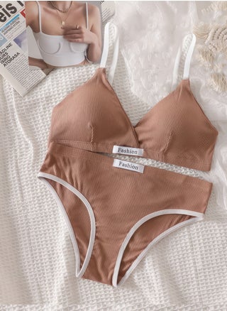 Beige Bikini Set - Two Pieces (Bra + Bottom) - pzsku/Z90D1D45BB59A369968A4Z/45/1746393199/67b12c83-55da-4836-b901-a2761dc8c6da