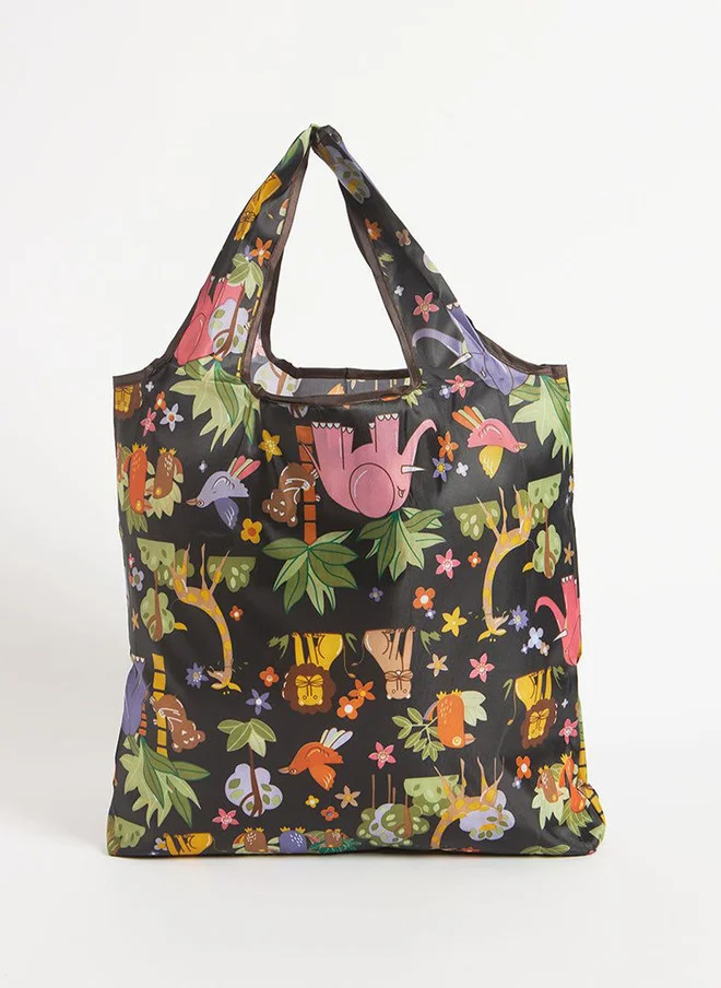 Chumbak Teal By Chumbak | Tropical Tales Shopping Bag