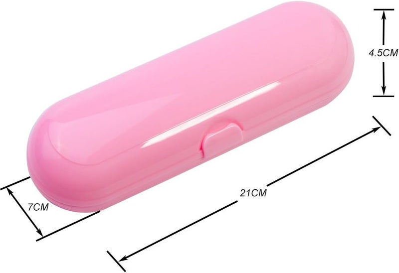 Nincha Portable Replacement Plastic Electric Toothbrush Travel Case for OralB Pro Series Pink - Image 3