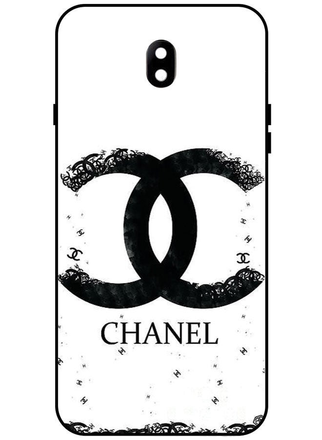 Protective Case Cover For Samsung Galaxy J7 Pro Smart Series Printed Protective Case Cover for Samsung J7 Pro Chanel