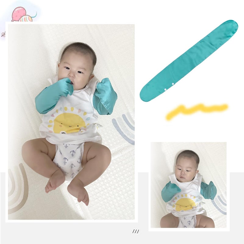 welsoon Eczema Mitten Scratch Sleeves for Babies with Eczema or Sensitive Skin Stay on Scratch Mittens Eczema Treatment Clothing - Image 5