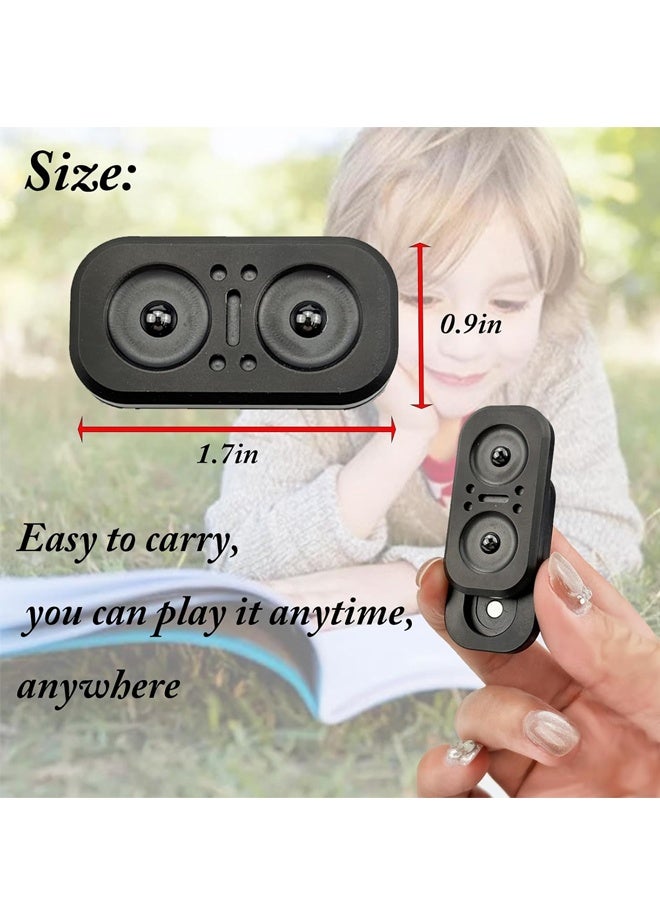 Owl Metal Poker Fidget Slider, Stress Relief Clicker, EDC Hand Toy - Image 2