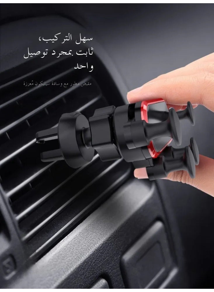 Car Anti-Shake Rotatable Phone Mount - Stable for Bumpy Roads, 360° Rotation, Easy Install (Best for Driving & Navigation) - Image 5