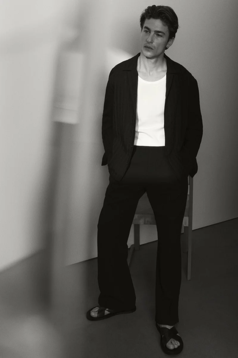 اتش اند ام بنطلون بقصّة مريحة