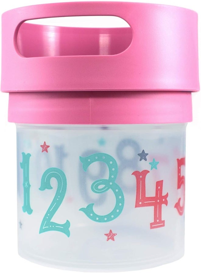 مانشي مج Snack Cup 12 Oz Pink - Image 1