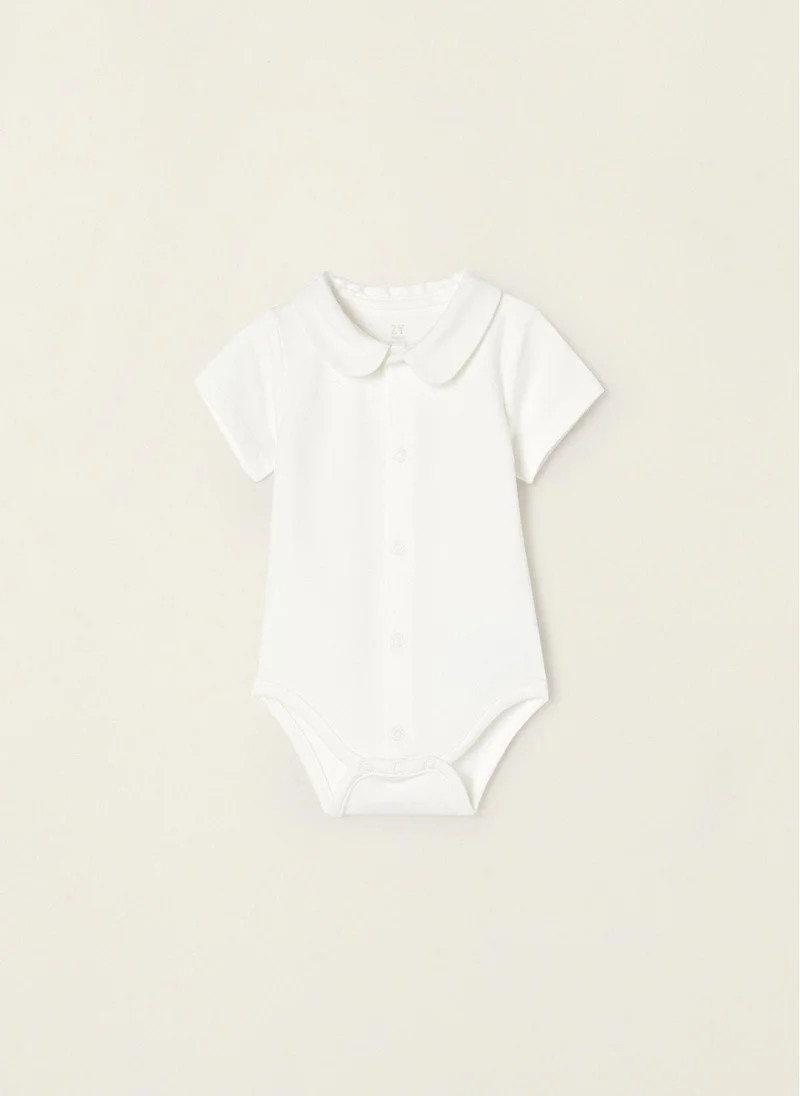 زيبي Zippy Polo-Bodysuit for Newborns