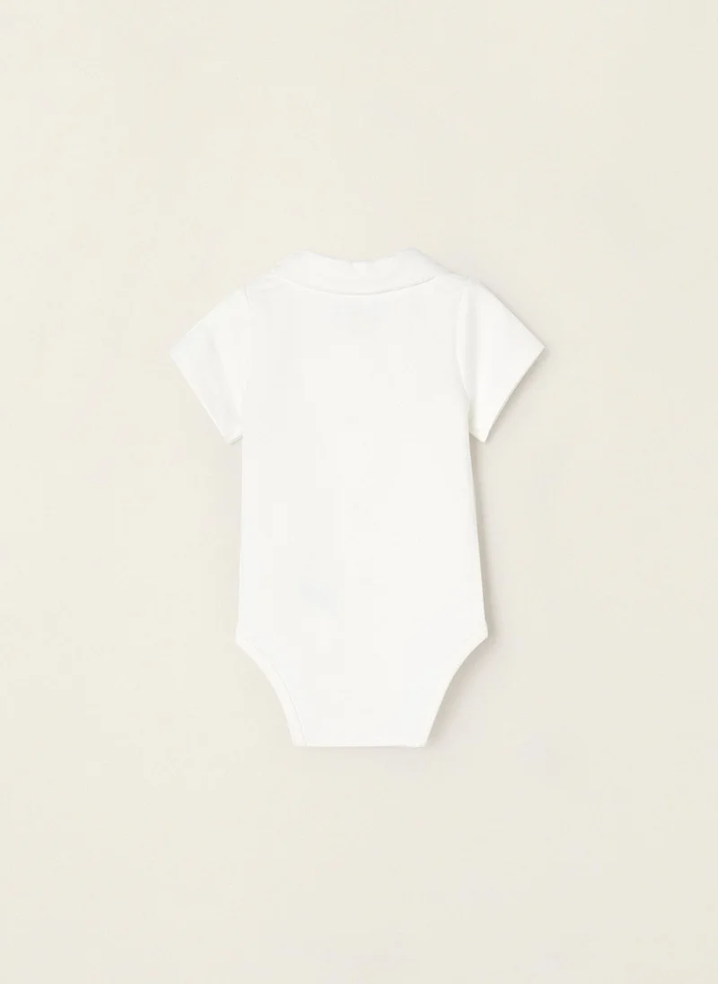 زيبي Zippy Polo-Bodysuit for Newborns