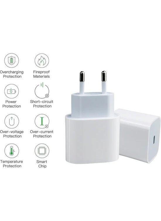 Mokin - Apple Watch Series 8 / Apple Watch Series 7 / Apple Watch Se2 / Apple Watch Ultra Compatible 20W Usb-C To Lightning Pd Fast Charger / Charger Adapter - Image 1