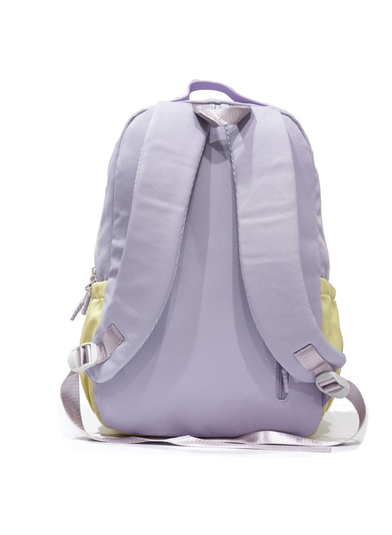 ALL STAR casual unisex school backpack made of high quality nylon purple - Image 4