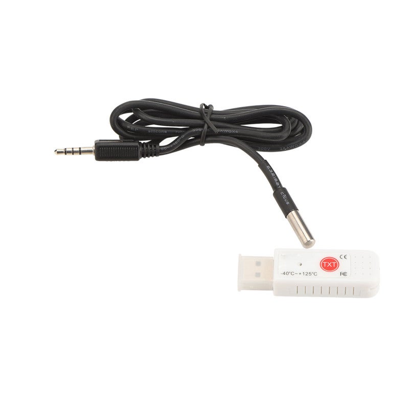 مقياس درجة حرارة الكمبيوتر USB
مقياس درجة حرارة الكمبيوتر USB للداخل والخارج
عرض التمثيل التكافؤ لدرجة الحرارة المزدوجة
سجل بيانات المستشعر
إشعار إنذار - Image 2