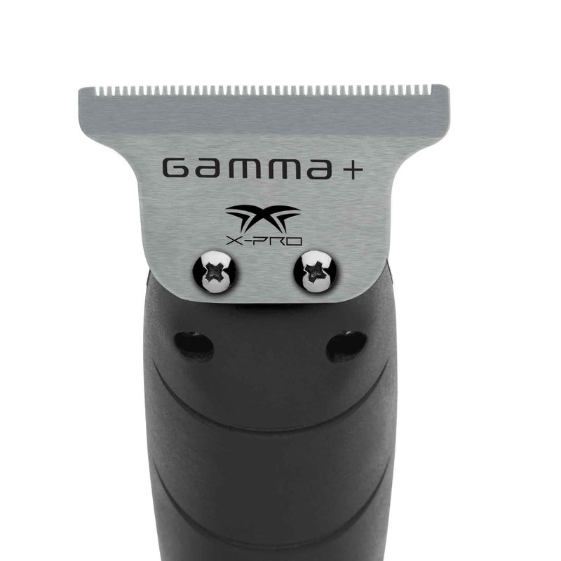 GAMMA+ Replacement Fixed Classic X-Pro Blade Stainless Steel with Black Diamond Carbon DLC The One Cutting Trimmer Blade Set - Image 2