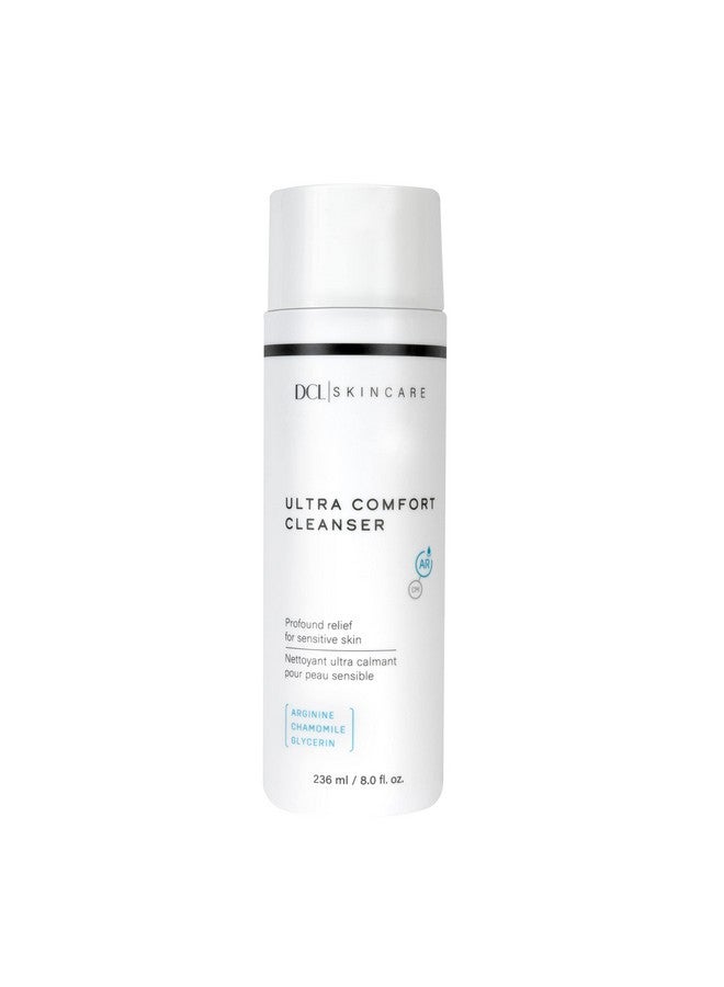 DCL Skincare Ultra Comfort Cleanser Reduces Inflammation And Prevents Irritation For Sensitive Skin Including Rosacea Psoriasis And Eczema 8.0 Fl Oz - Image 1