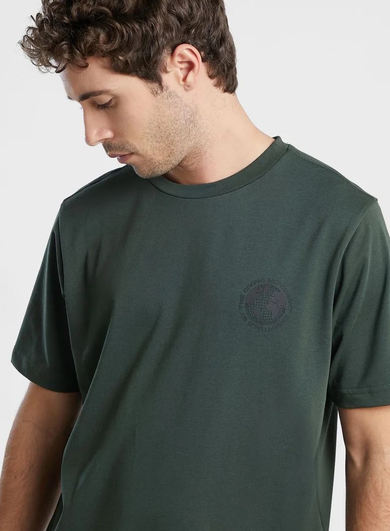 The Giving Movement Regular Fit Printed T-Shirt