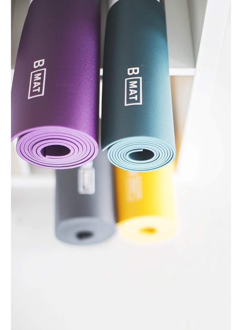B YOGA Everyday 4mm B Mat, 100% Rubber High Performance Super Grip Non Slip OEKOTex Certified - for Yoga, Pilates, Workout and Floor Exercises, 71" or 85" - Image 5