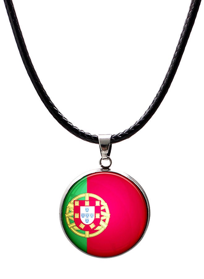 NIBEMINENT 2018 World Cup Portugal National Flag Pendant Necklace