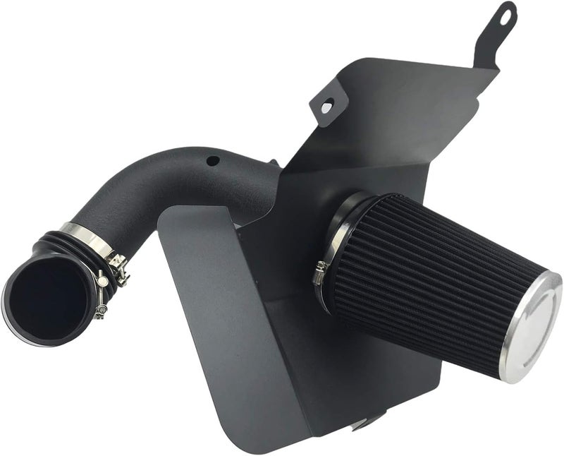 MOOSUN 4 Inch Cold Air Intake Induction Kit with Filter for Dodge Ram 2500 3500 5.9L Turbo Diesel (Black) - Image 1