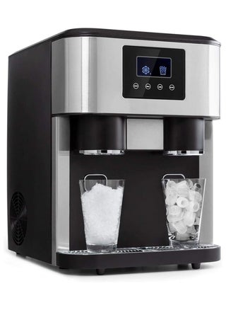Ice Maker, 3-in-1: Ice Cubes, Crushed Ice, Cold Water, 2 Ice Cube Sizes, 15-18kg/24h, LCD Display, 1.8L Tank - pzsku/Z90D2C7BCDA4843140116Z/45/_/1719064654/47e522f2-baa1-42c1-931c-a749024fdcce