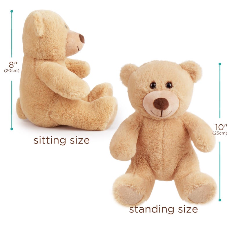 BenBen Teddy Bear Stuffed Animals, 8 inch Teddy Bear Bulk, 2 Pack Baby Bear Plush Toy for Baby Shower Easter Decoration, Gift for Boys Girls, Girlfriend, Birthday, Anniversary - Image 2