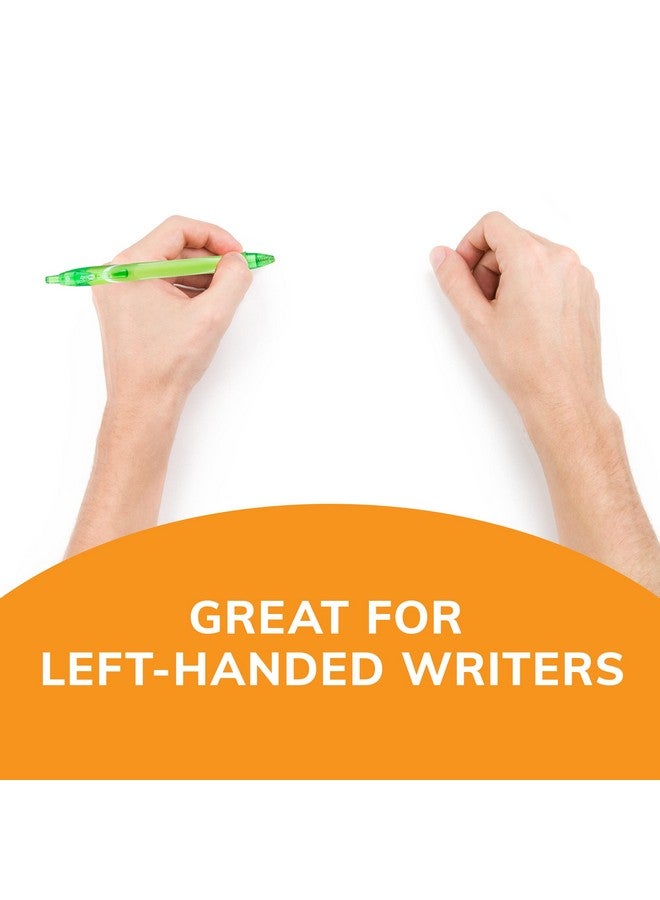 بيك أقلام جل قابلة للسحب سريعة الجفاف من Gel-Ocity، متوسطة الرأس (0.7 مم)، مجموعة من 8 أقلام جل، أقلام جل ملونة بمقبض بطول كامل - Image 3