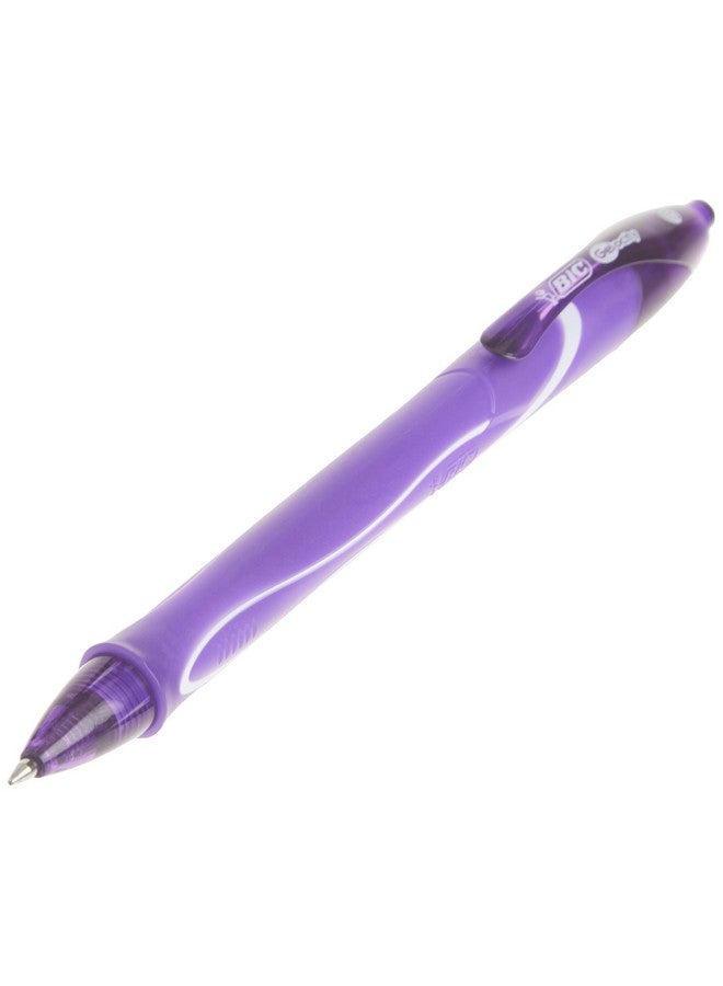 بيك أقلام جل قابلة للسحب سريعة الجفاف من Gel-Ocity، متوسطة الرأس (0.7 مم)، مجموعة من 8 أقلام جل، أقلام جل ملونة بمقبض بطول كامل - Image 4