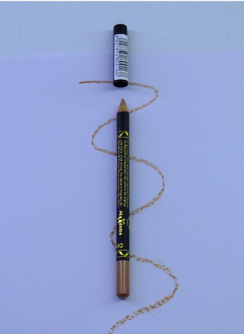 Maxdona 9 Pieces Eye Pencil Beige Melon Number 303 - Image 2