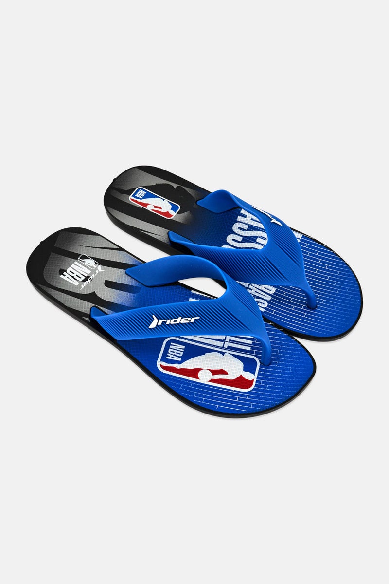 RIDER Men x NBA Strike NBA Slip On Slippers, Multicolor - Image 2