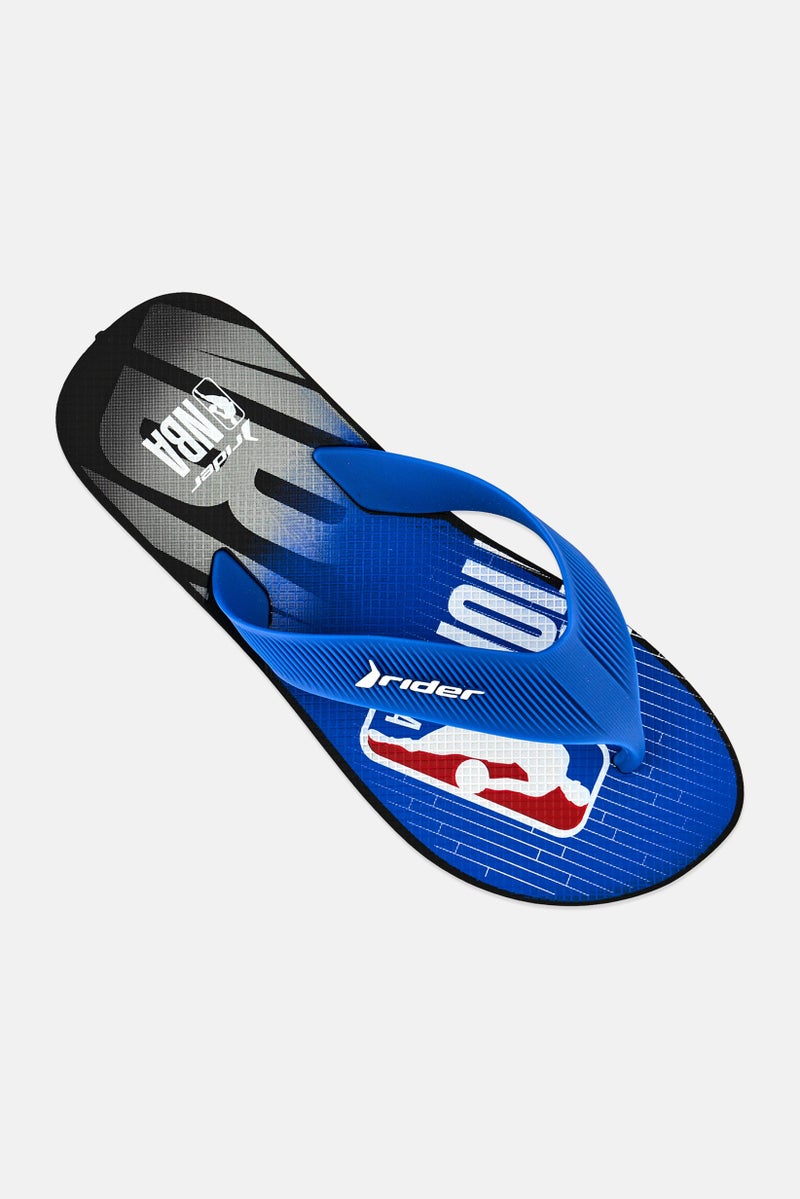 RIDER Men x NBA Strike NBA Slip On Slippers, Multicolor - Image 3