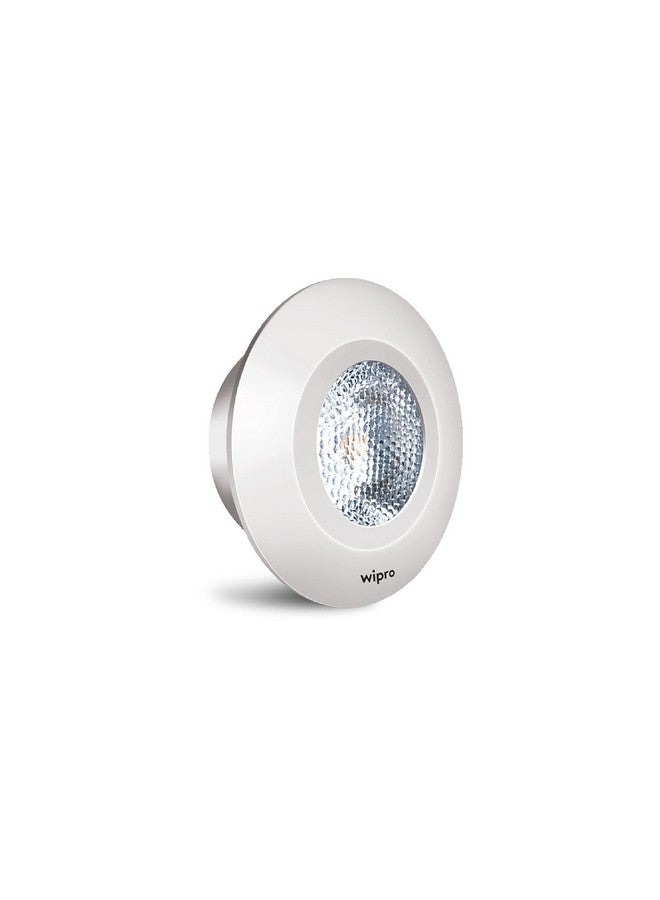 WIPRO سبوتلايت مدمج LED من ويبروا Abs Garnet 2W | أبيض دافئ (2700K) | تصميم مدمج للخزائن ودواليب الملابس | عبوة من 1 - Image 2