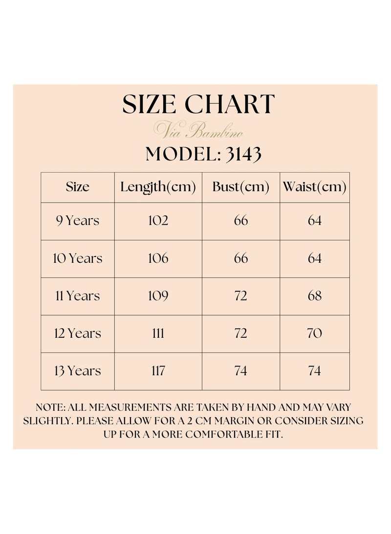 فيا بامبينو فستان زهرة في سن المراهقة وردي 3143 - Image 2