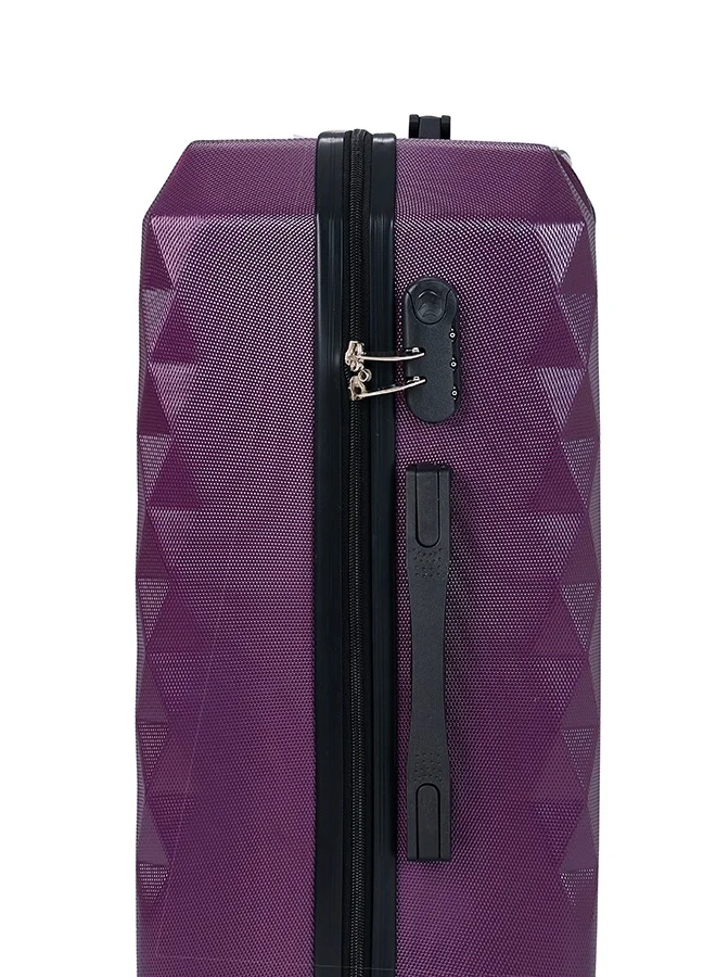LIMRA A travel bag set consisting of 3 luggage bags maroon/black