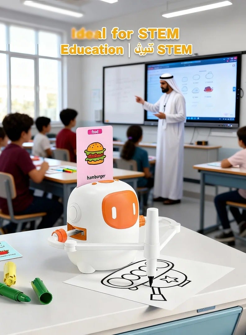 Drawing Robot for Kids, Step-by-Step Auto Drawing + Music Robot, Creative Educational Toy | Ideal Gift for Birthday  Holidays - Image 2