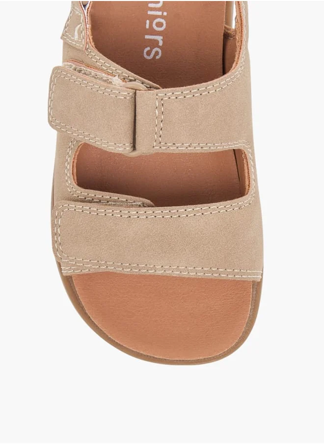 JUNIORS Boys Solid Sandals With Hook And Loop Closure Ramadan Collection